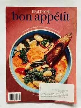 Bon Appetit Magazine February 2023 Healthyish Cover With Label